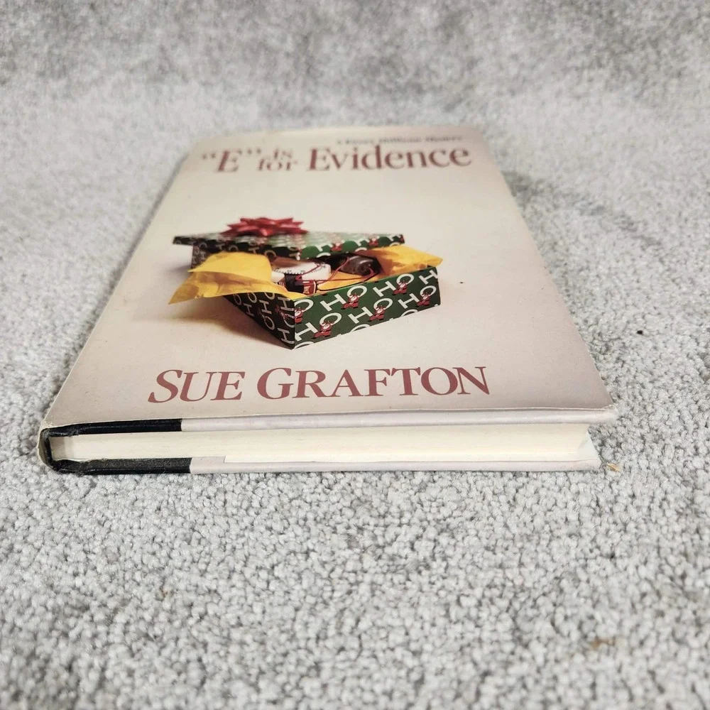 Sue Grafton E is for Evidence Mystery Hardcover Book 1988‎ Kinsey Millhone